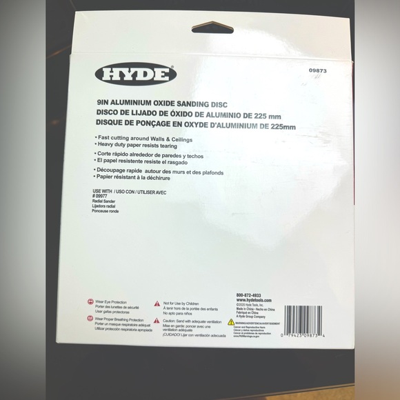 9 Inch Sanding Discs - Picture 2 of 2